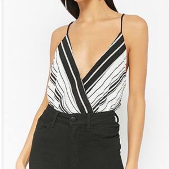 Forever 21 Other - Black and white bodysuit